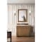 James Martin Vanities Bristol 36in Single Vanity, Saddle Brown w/ 3 CM Eternal Jasmine Pearl Quartz Top 157-V36-SBR-3EJP - alternate 4
